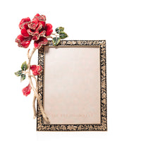 5" x 7" - Red Rose - Picture Frame