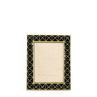 3" x 4" Black and Gold Photo Frame 