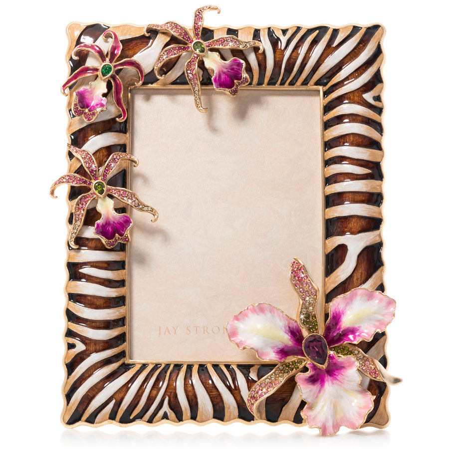 Lana Zebra Orchid 5"x7" Frame - Safari