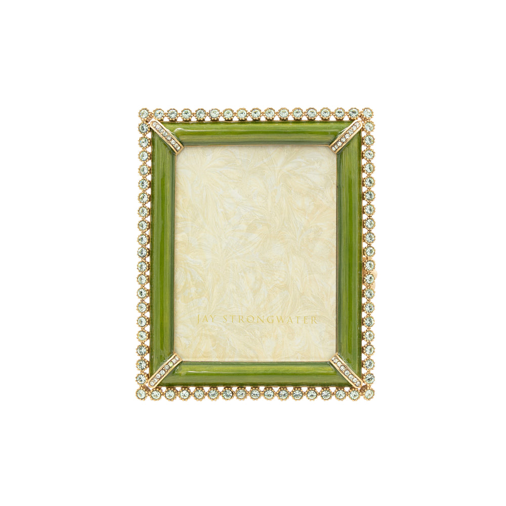 Emilia Stone Edge 3" x 4" Frame - Leaf Green