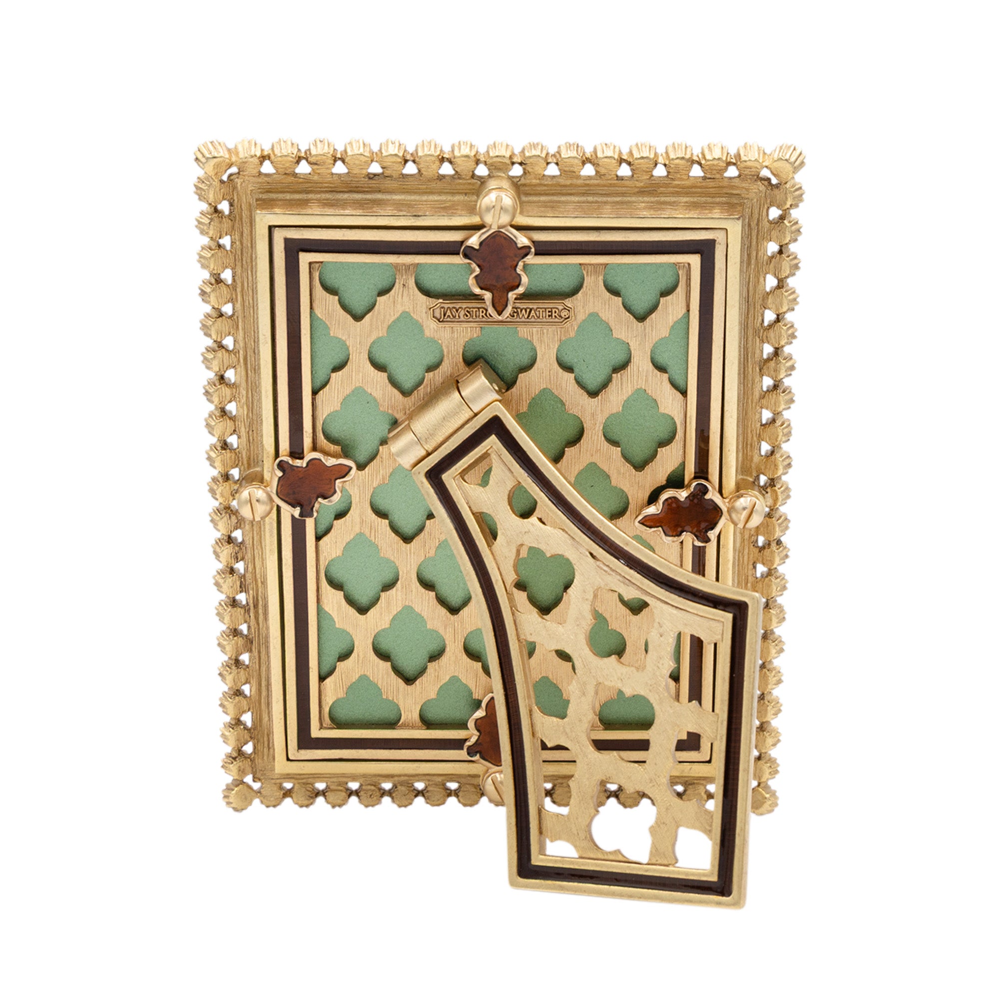 Emilia Stone Edge 3" x 4" Frame - Safari Brown