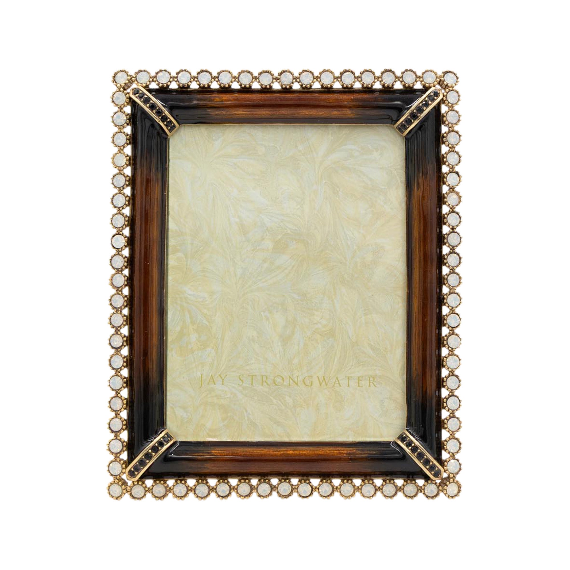 Emilia Stone Edge 3" x 4" Frame - Safari Brown