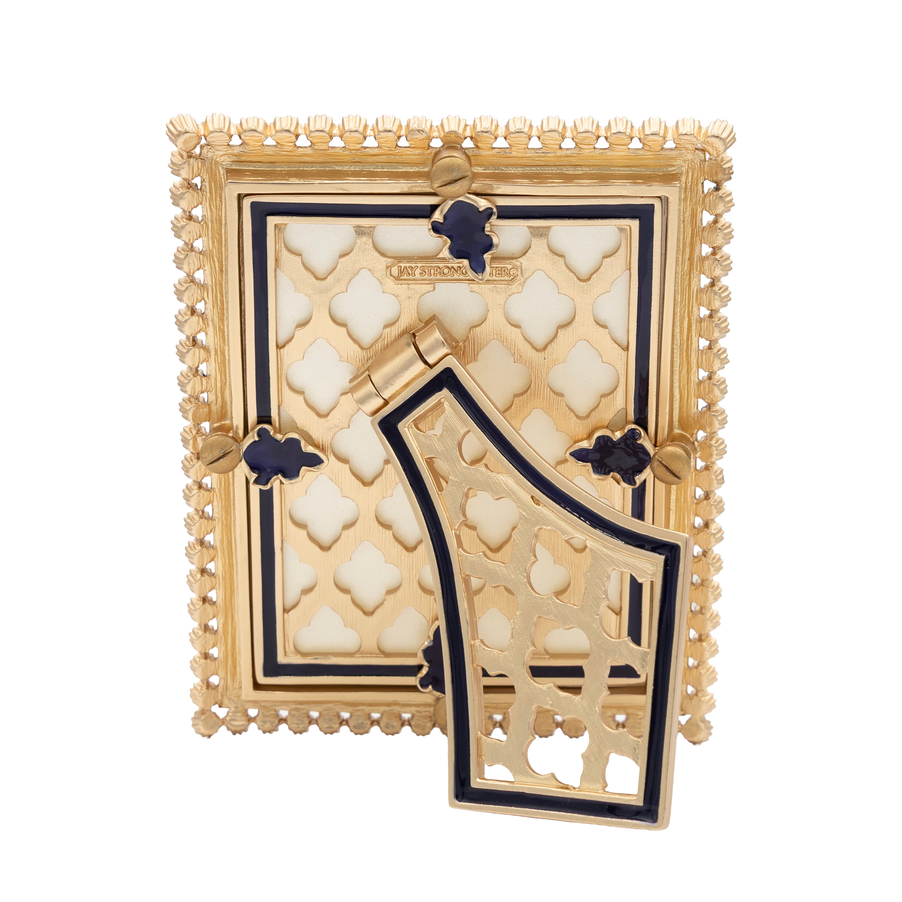 Emilia Stone Edge 3" x 4" Frame - Delft Garden