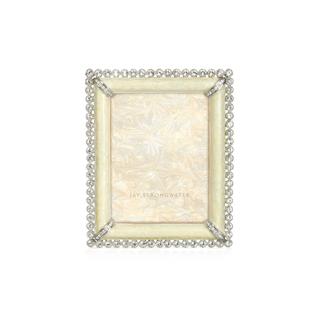 Emilia Stone Edge 3" x 4" Frame - Crystal Pearl