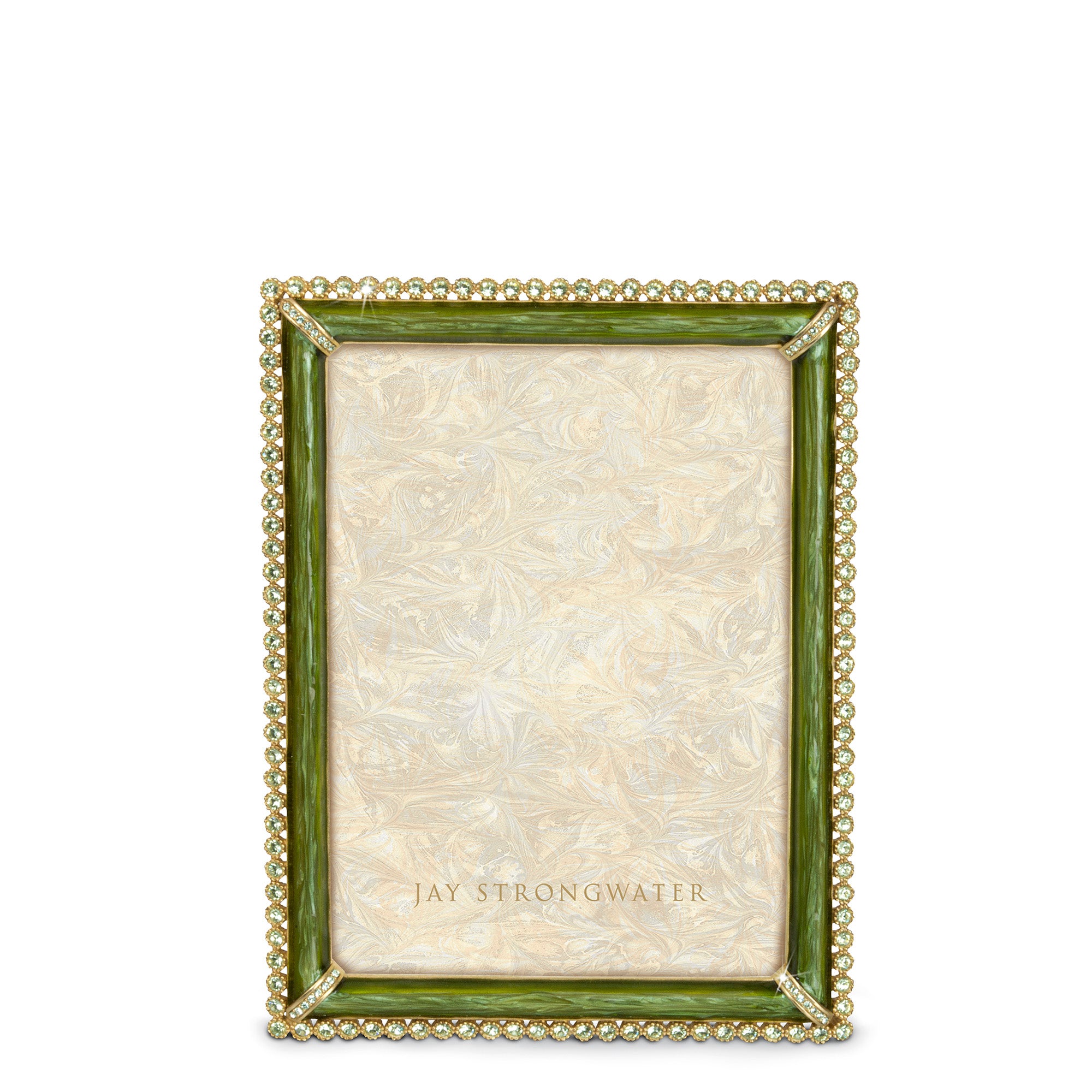 Lucas Stone Edge 5" x 7" Frame - Leaf Green