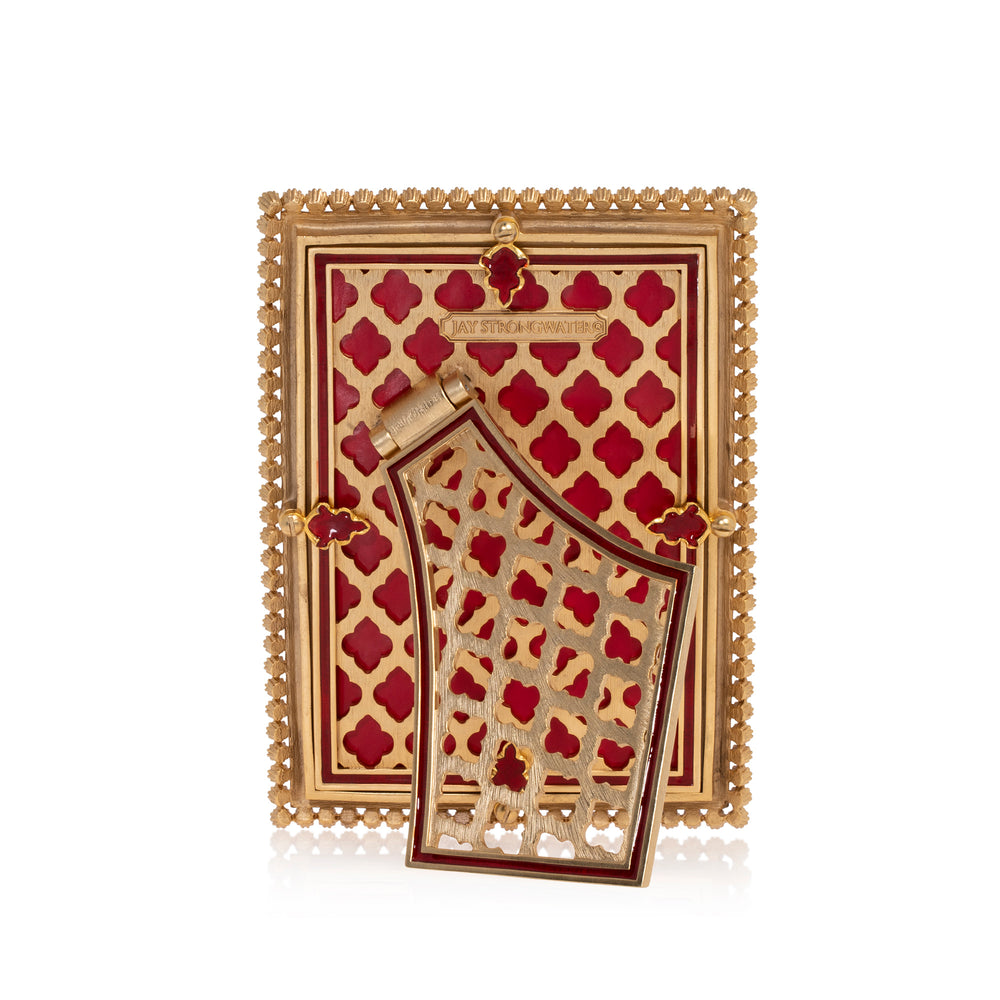 Lorraine Stone Edge 4" x 6" Frame - Ruby