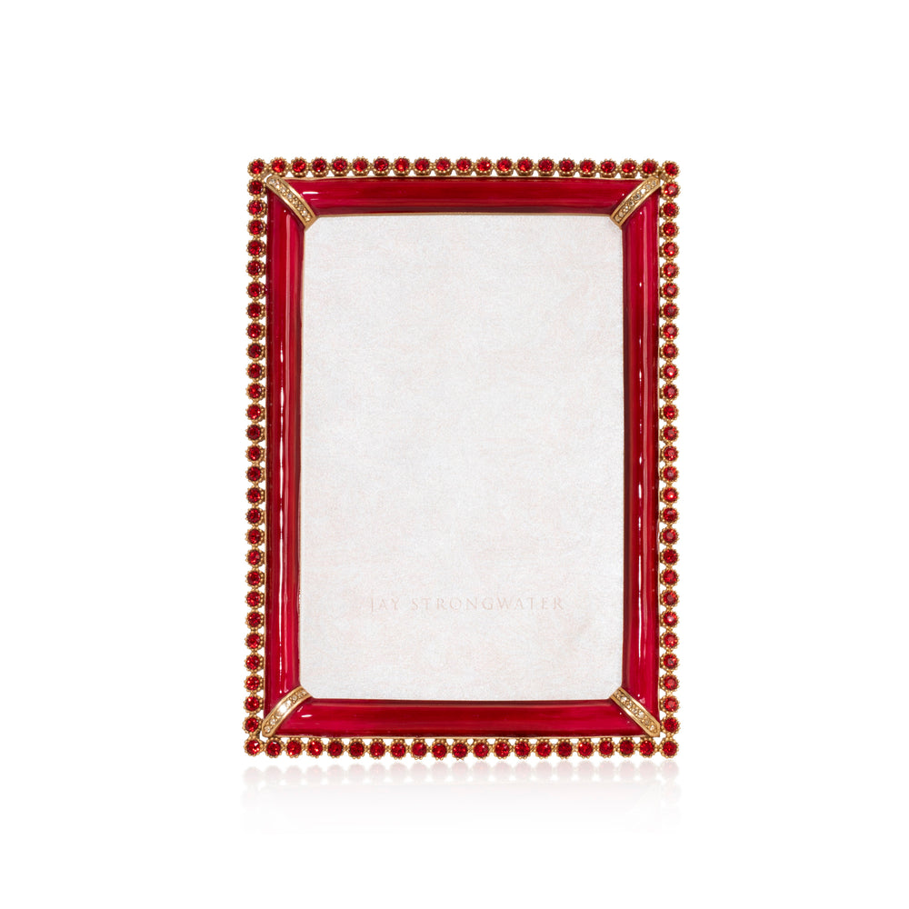 Lorraine Stone Edge 4" x 6" Frame - Ruby