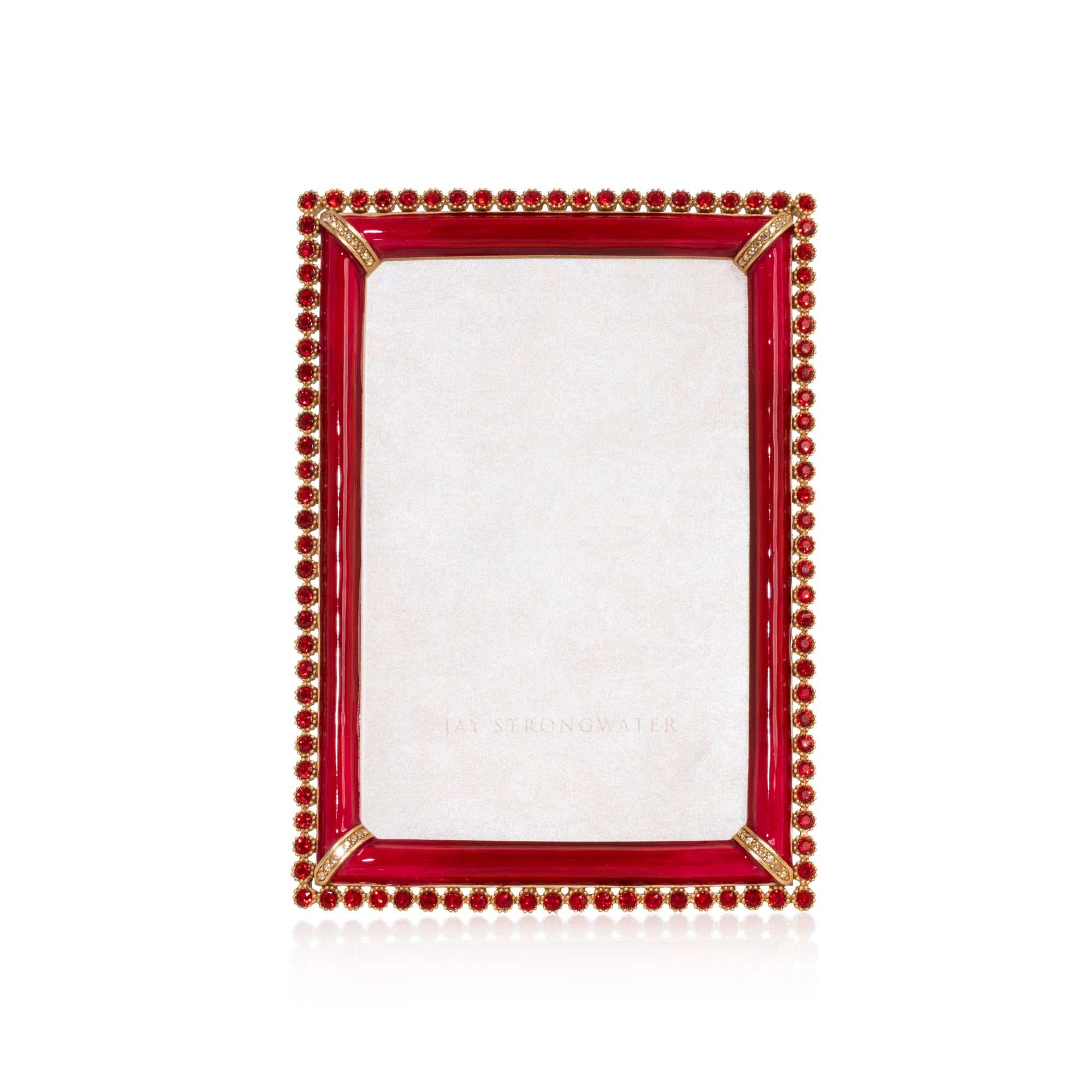 Lorraine Stone Edge 4" x 6" Frame - Ruby
