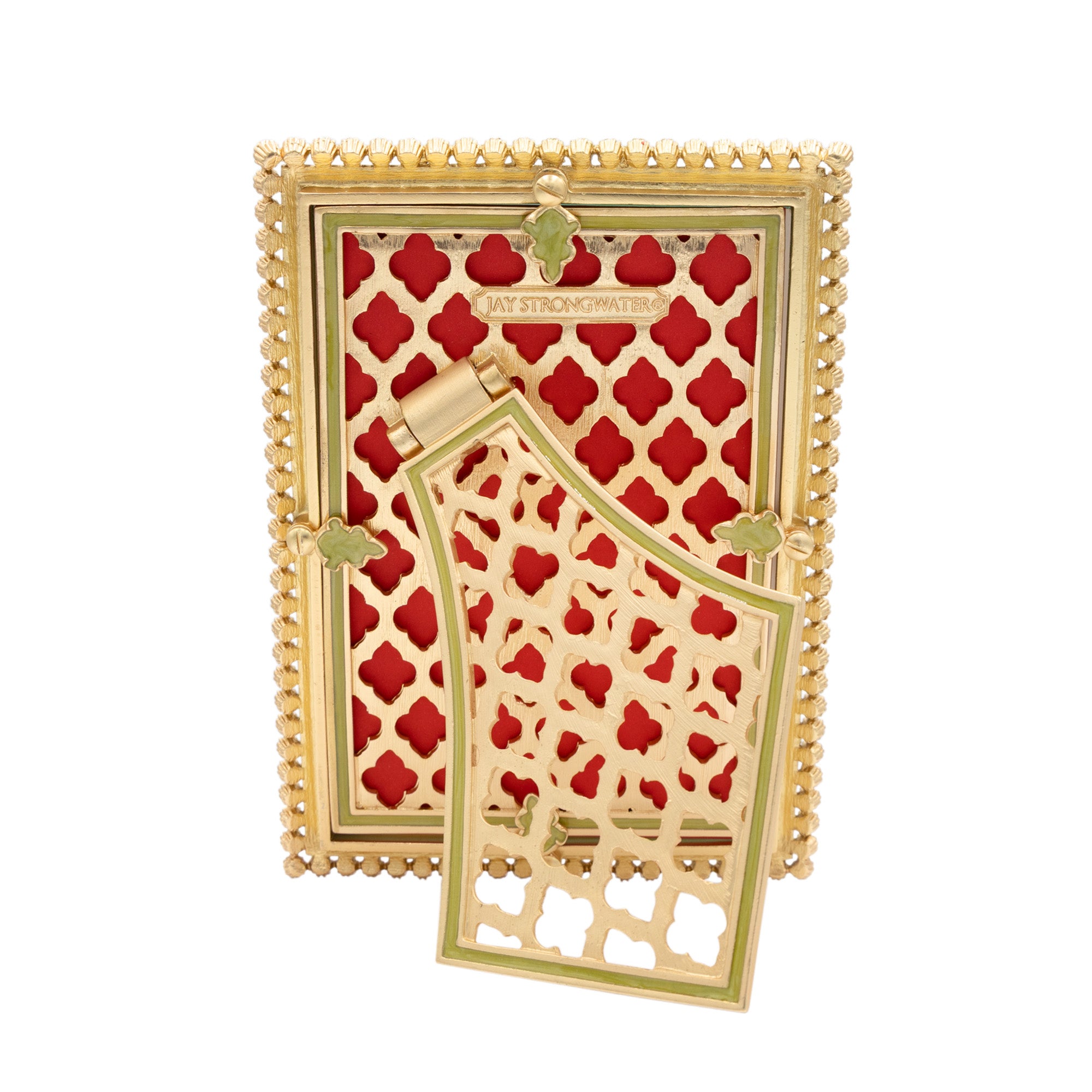 Lorraine Stone Edge 4" x 6" Frame - Leaf Green