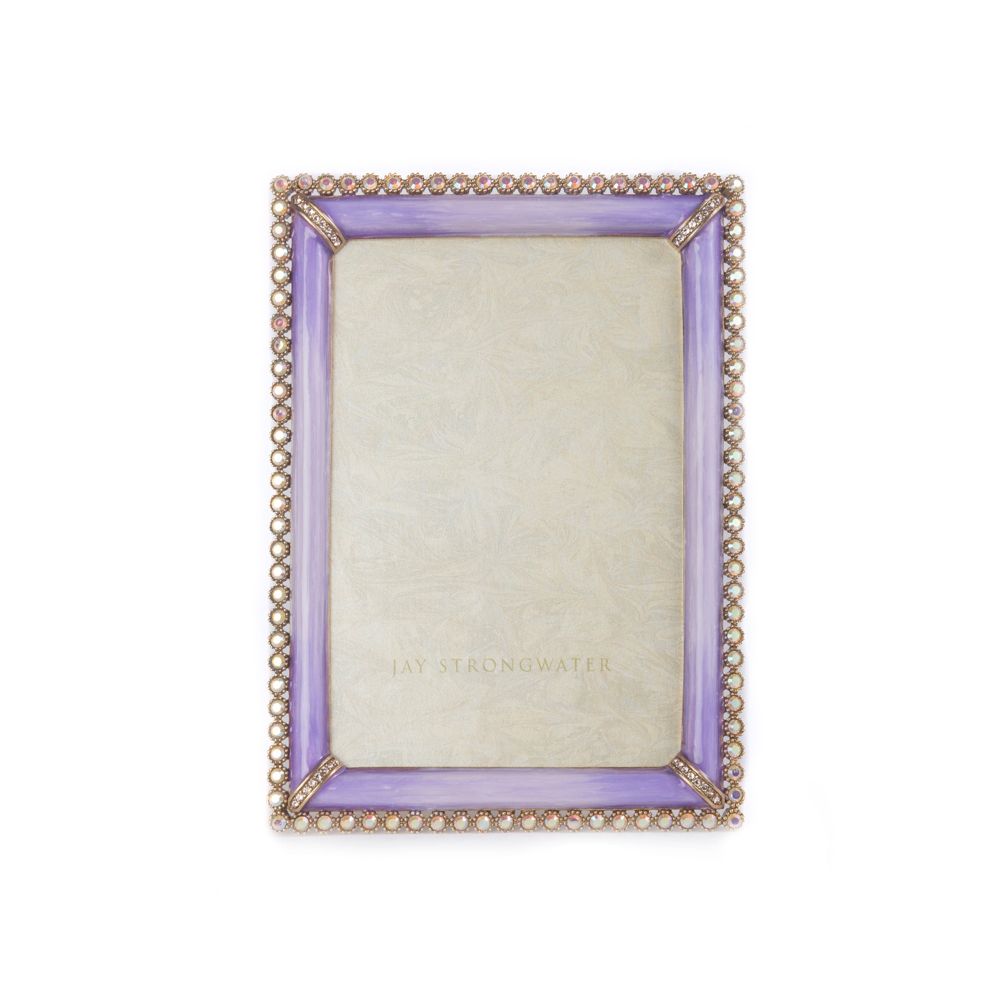 Lorraine Stone Edge 4" x 6" Frame - Lavender