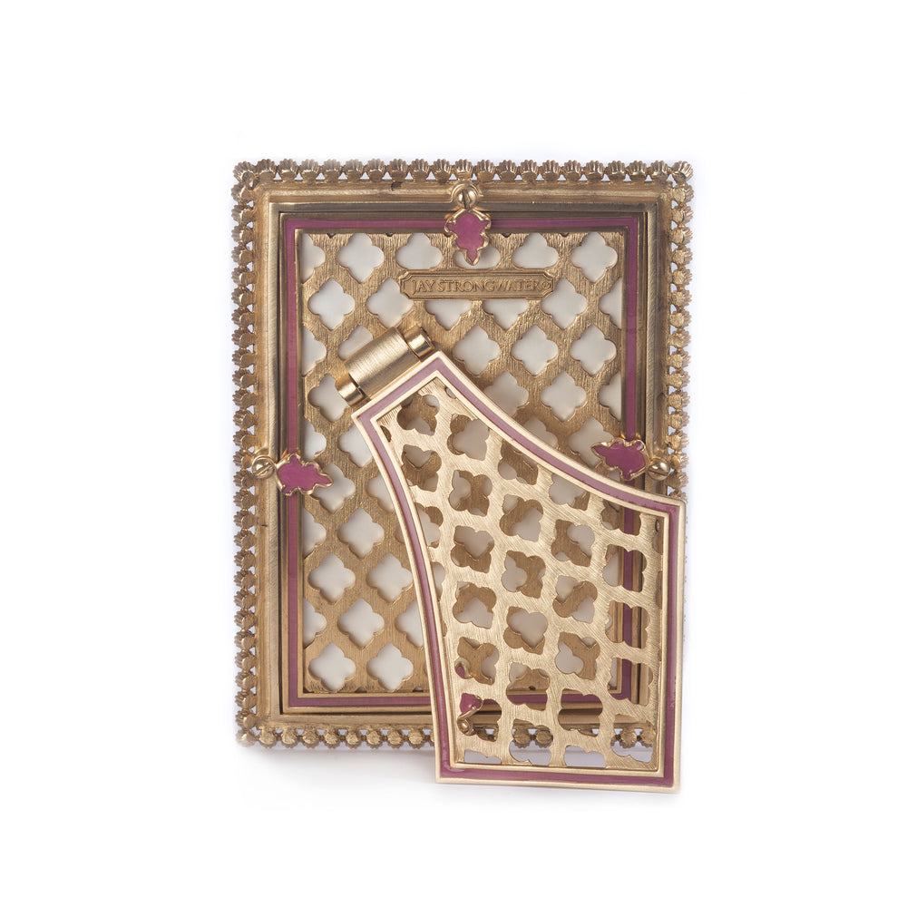 Lorraine Stone Edge 4" x 6" Frame - Rose