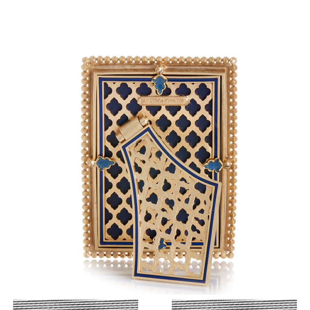 Lorraine Stone Edge 4" x 6" Frame - Lapis