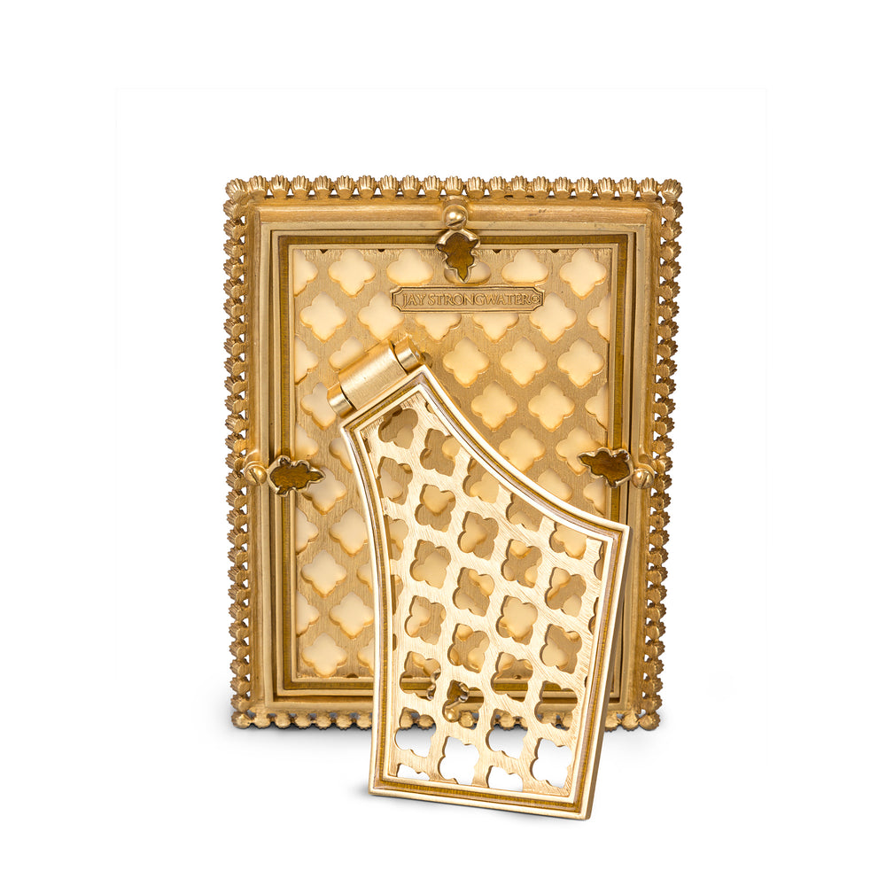 Lorraine Stone Edge 4" x 6" Frame - Gold