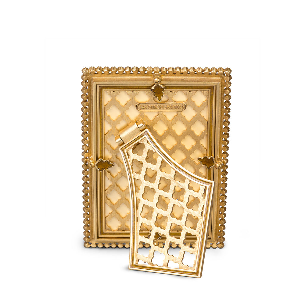 Lorraine Stone Edge 4" x 6" Frame - Crystal Pearl