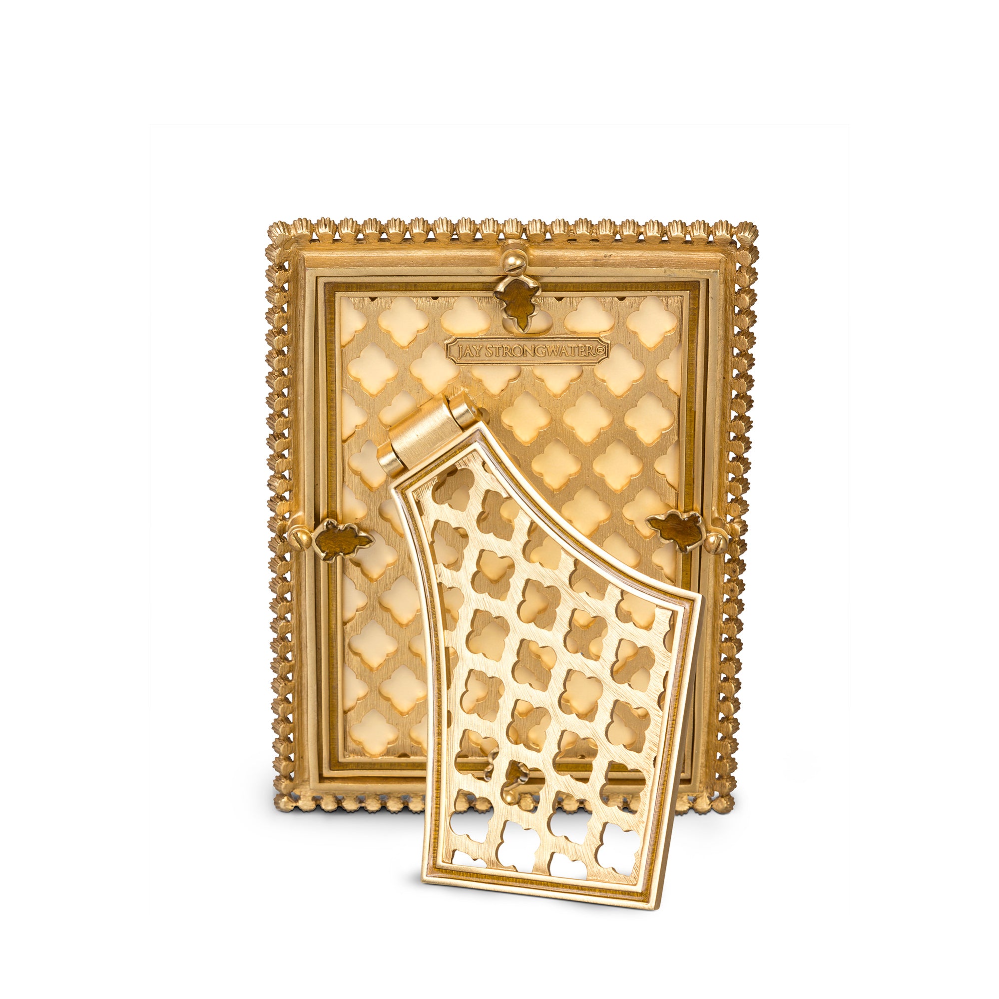 Lorraine Stone Edge 4" x 6" Frame - Crystal Pearl