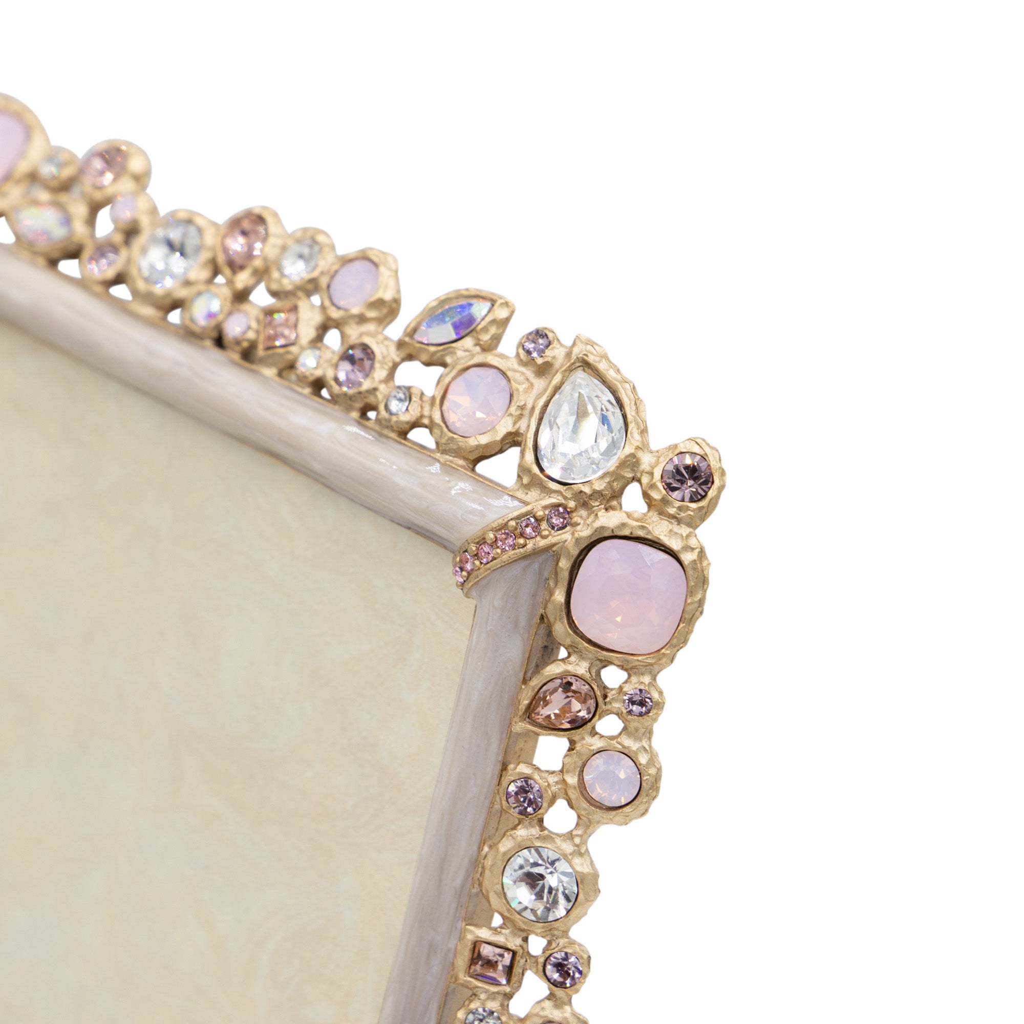Emery Bejeweled 4" x 6" Frame - Baby Pink