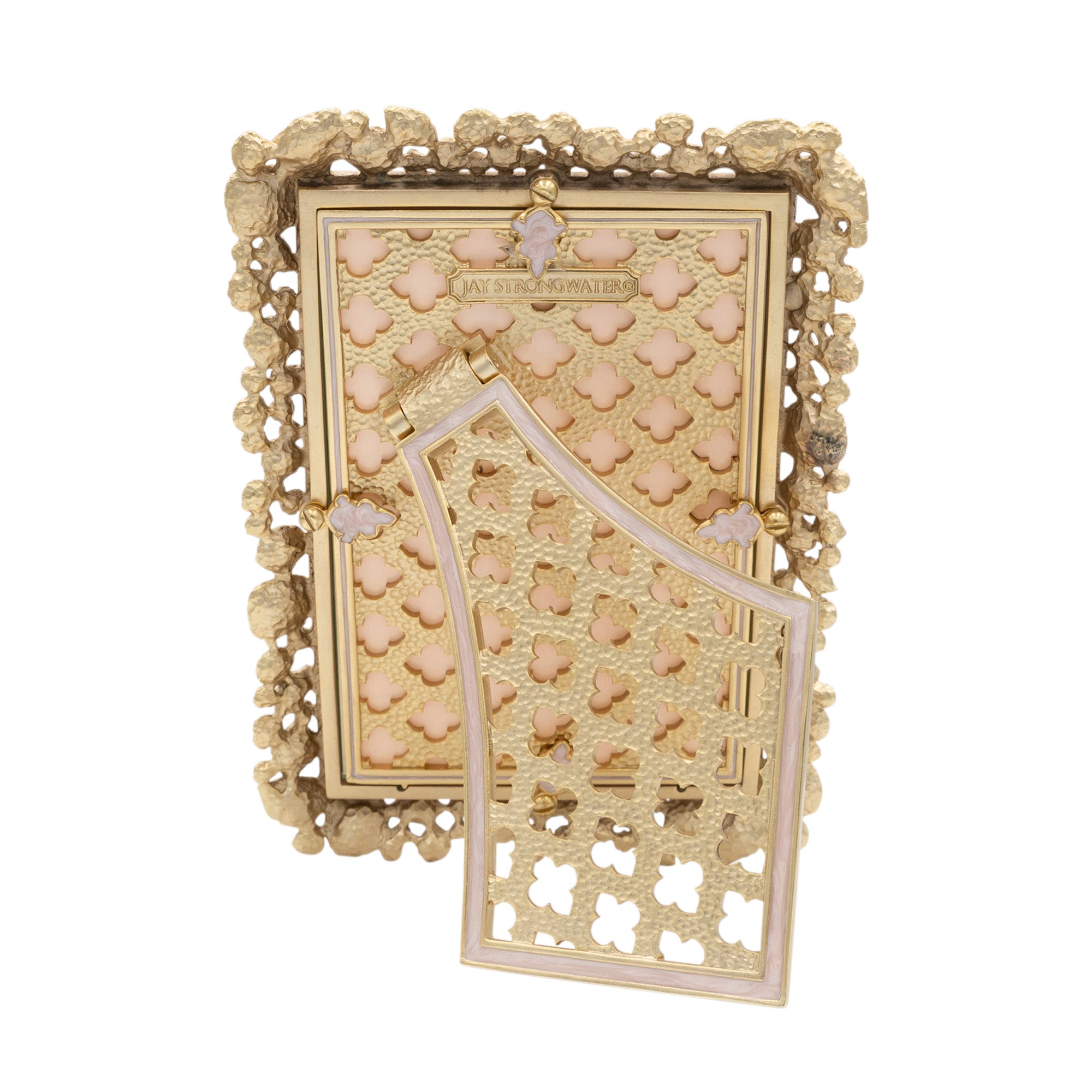 Emery Bejeweled 4" x 6" Frame - Baby Pink