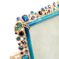 4" x 6" Peacock - Emery Bejeweled Frame