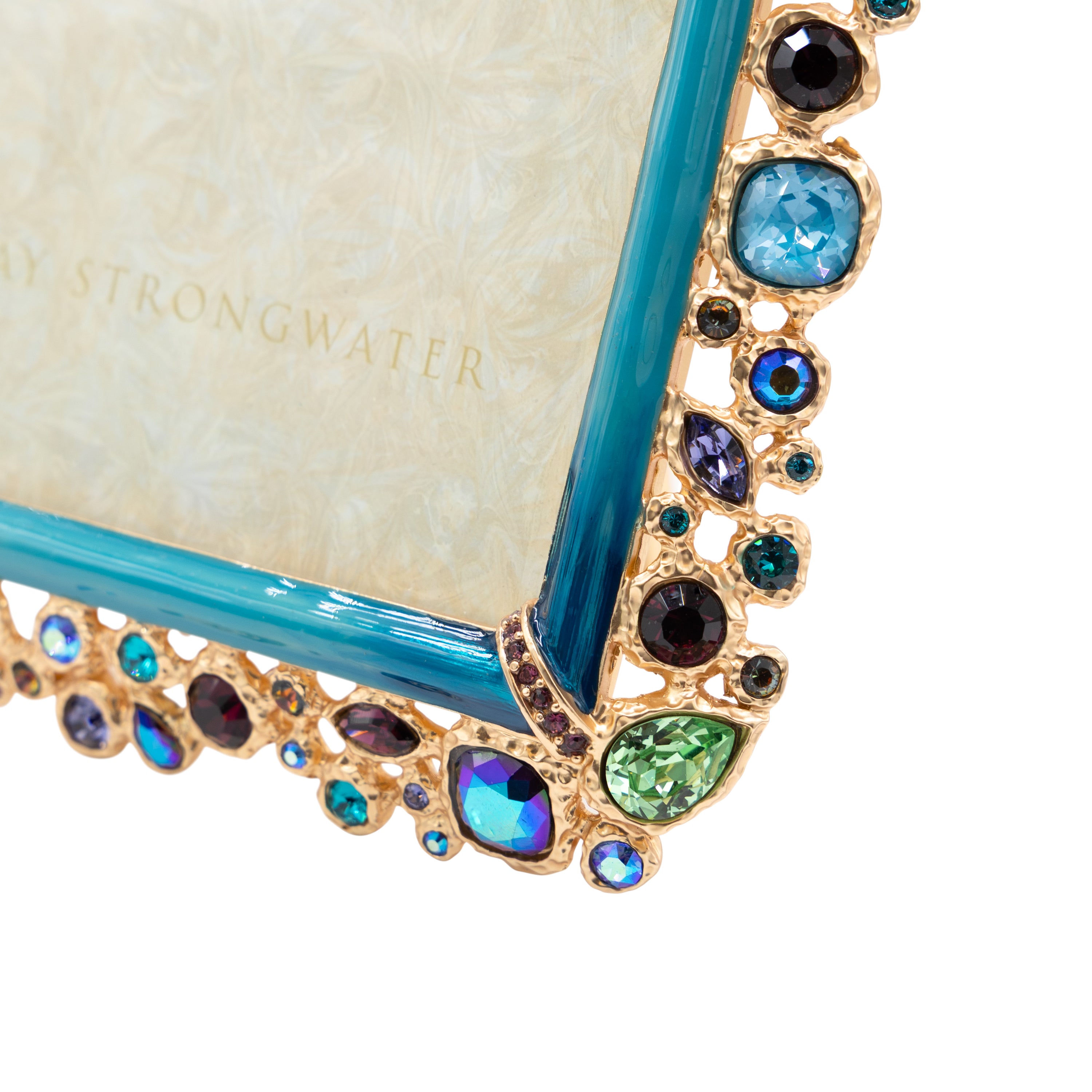 4" x 6" Peacock - Emery Bejeweled Frame