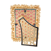 4" x 6" Peacock - Emery Bejeweled Frame