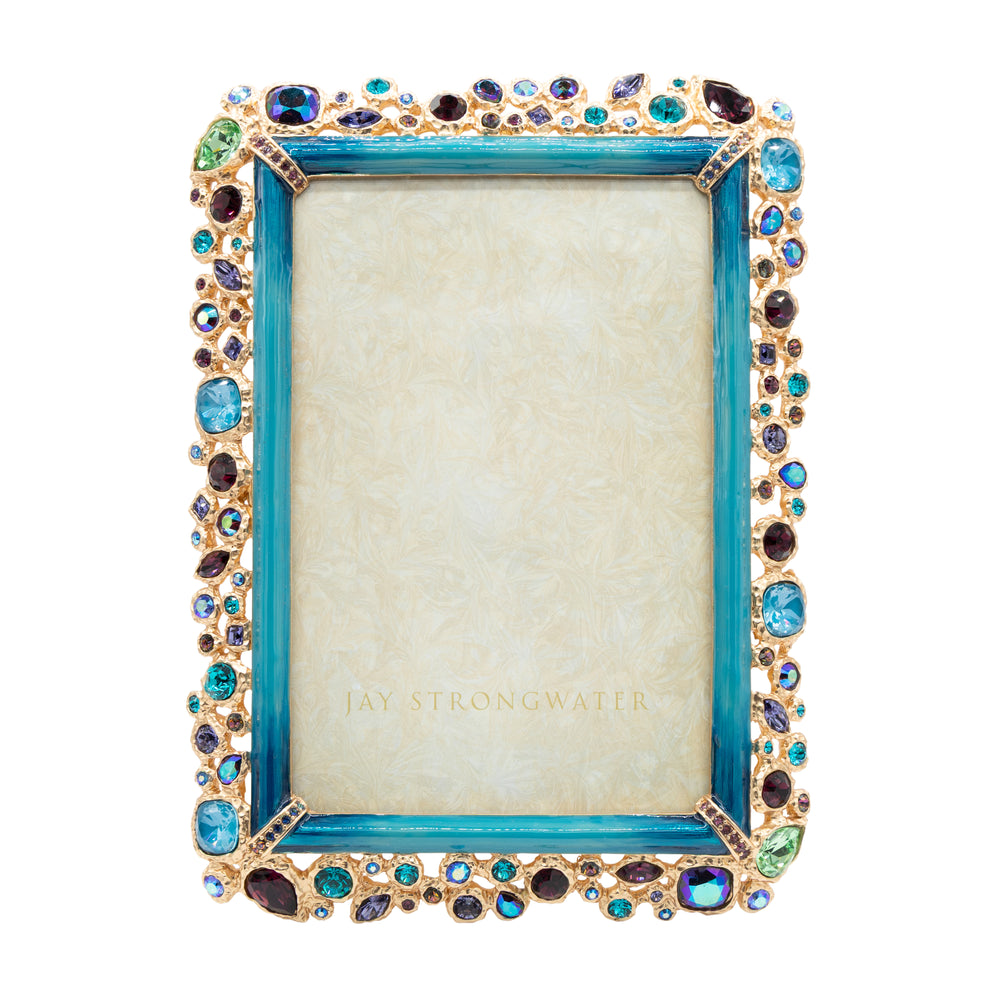 4" x 6" Peacock - Emery Bejeweled Frame