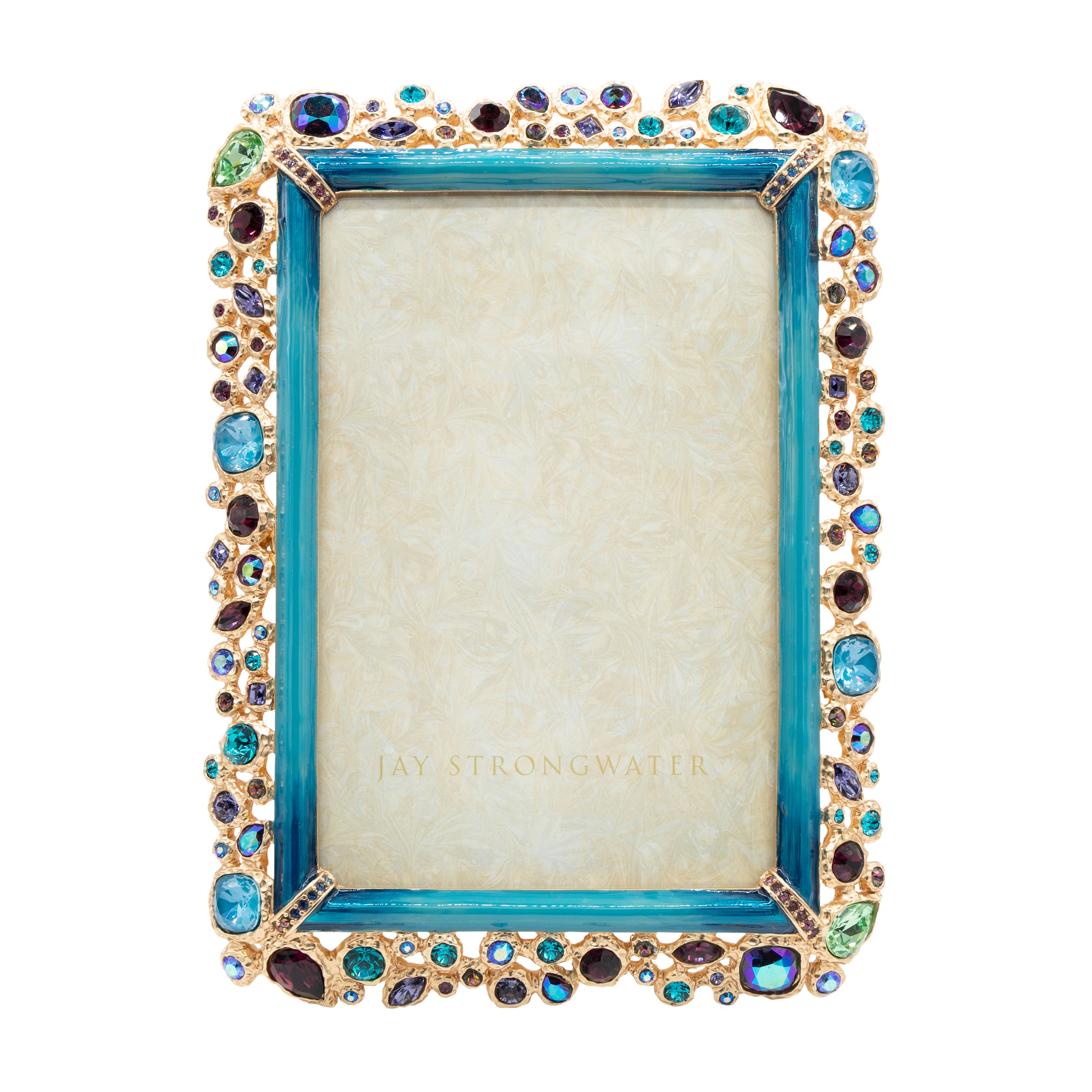 4" x 6" Peacock - Emery Bejeweled Frame