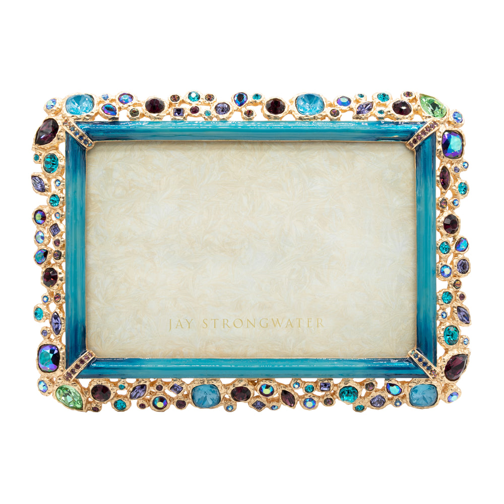 4" x 6" Peacock - Emery Bejeweled Frame