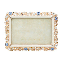 4" x 6" White Opal - Emery Bejeweled Frame 