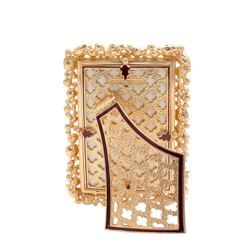 Emery Bejeweled 4" x 6" Frame - Ruby
