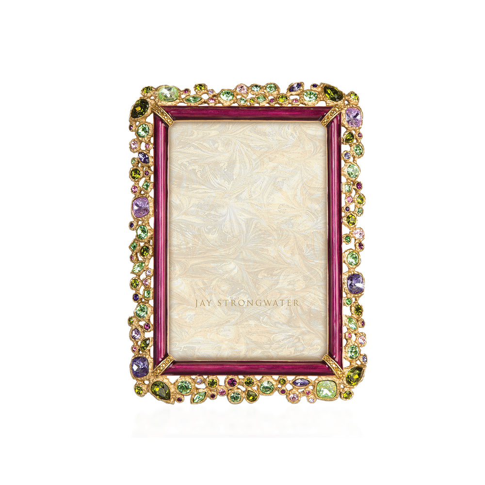 Emery Bejeweled 4" x 6" Frame - Bouquet
