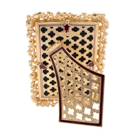 4" x 6"  Bouquet - Emery Bejeweled Frame