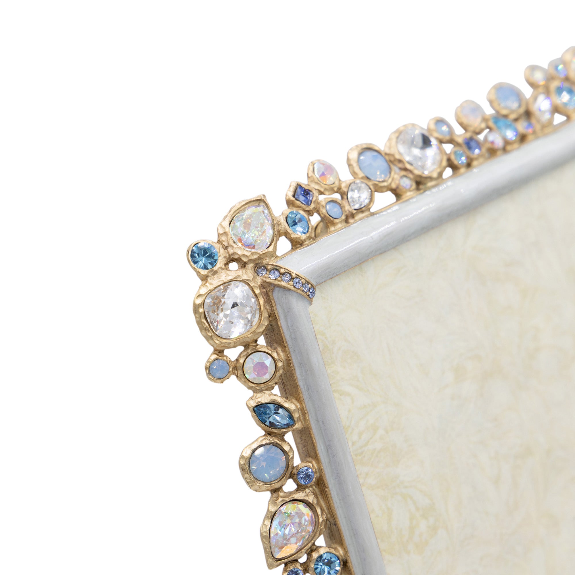 Theo Bejeweled 8" x 10" Frame - Baby Blue