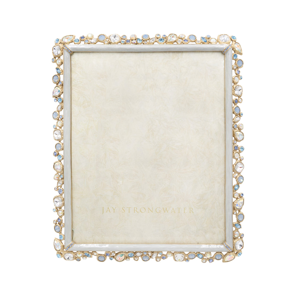Theo Bejeweled 8" x 10" Frame - Baby Blue