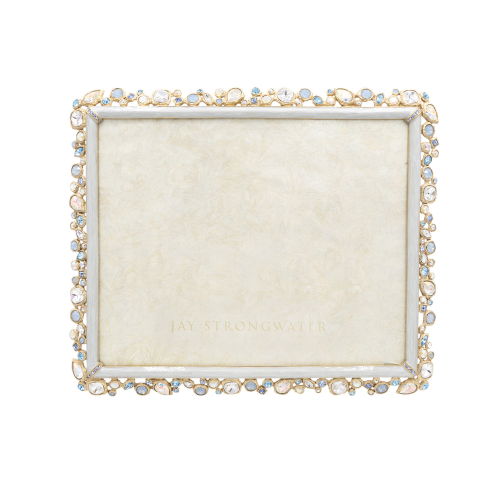 Theo Bejeweled 8" x 10" Frame - Baby Blue