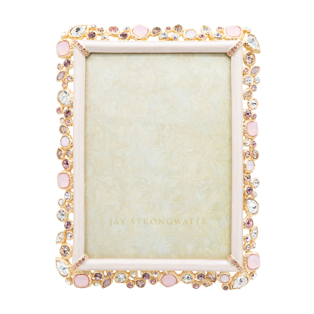 5" x 7" Baby Pink - Leslie Bejeweled Frame