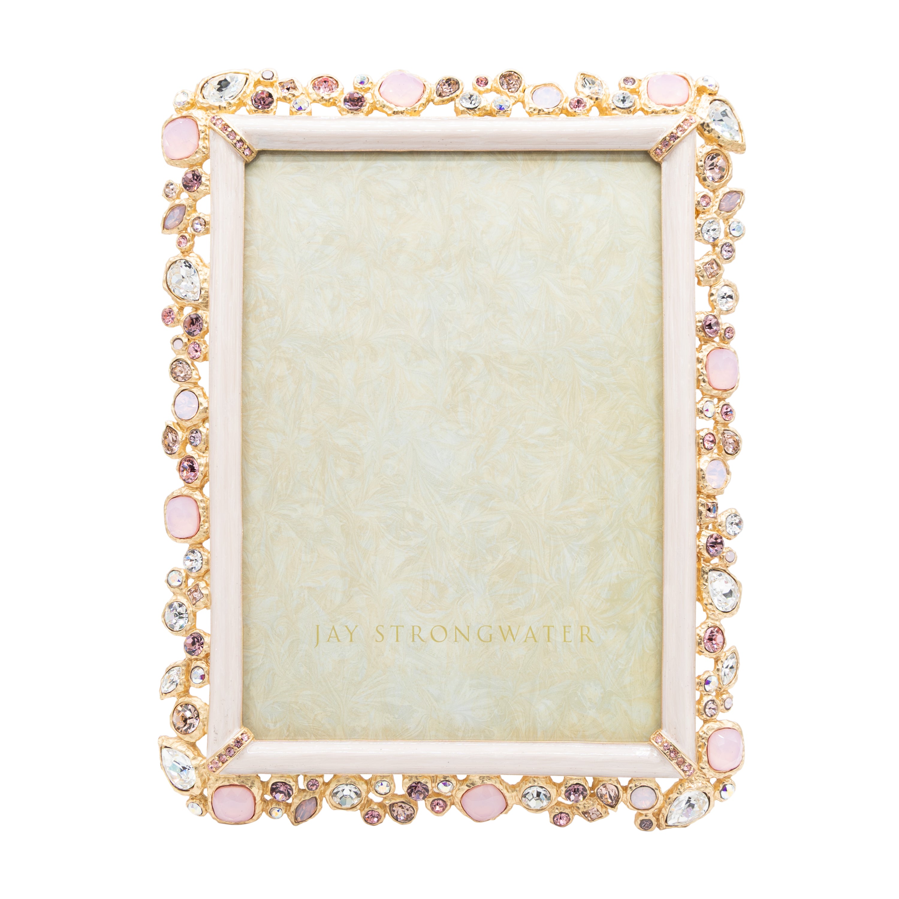 5" x 7" Baby Pink - Leslie Bejeweled Frame