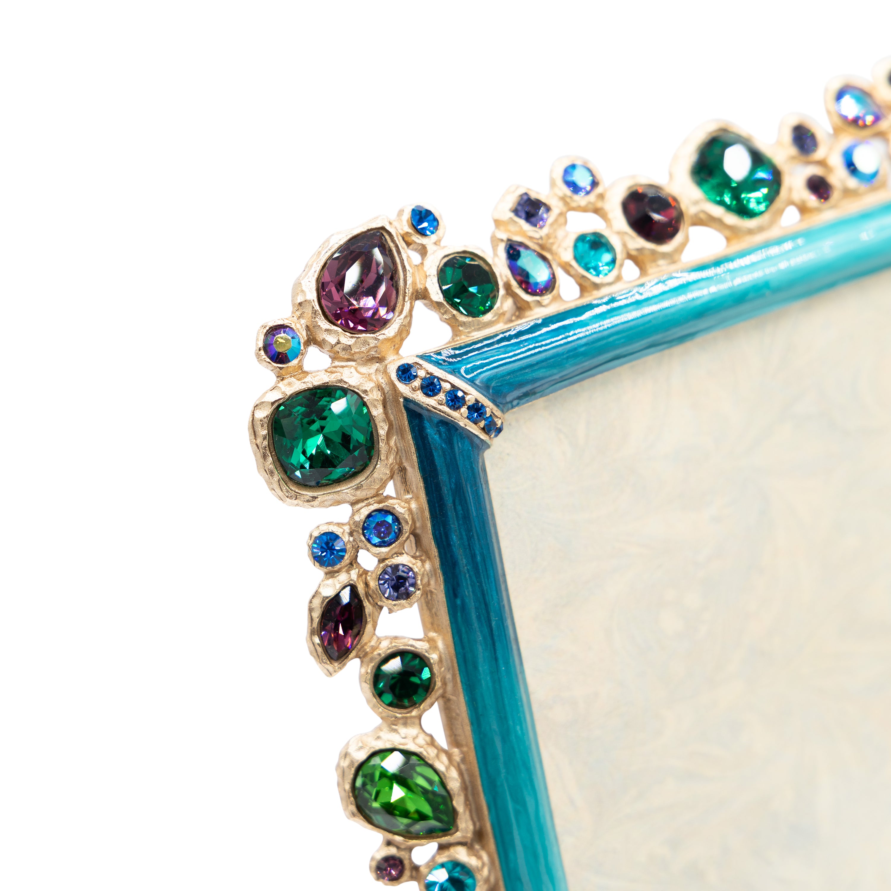 5" x 7" Peacock - Leslie Bejeweled Frame