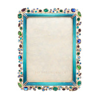 5" x 7" Peacock - Leslie Bejeweled Frame