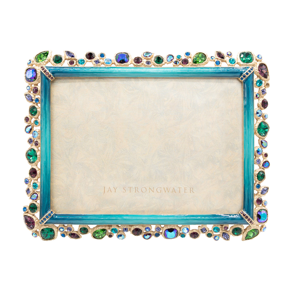 5" x 7" Peacock - Leslie Bejeweled Frame