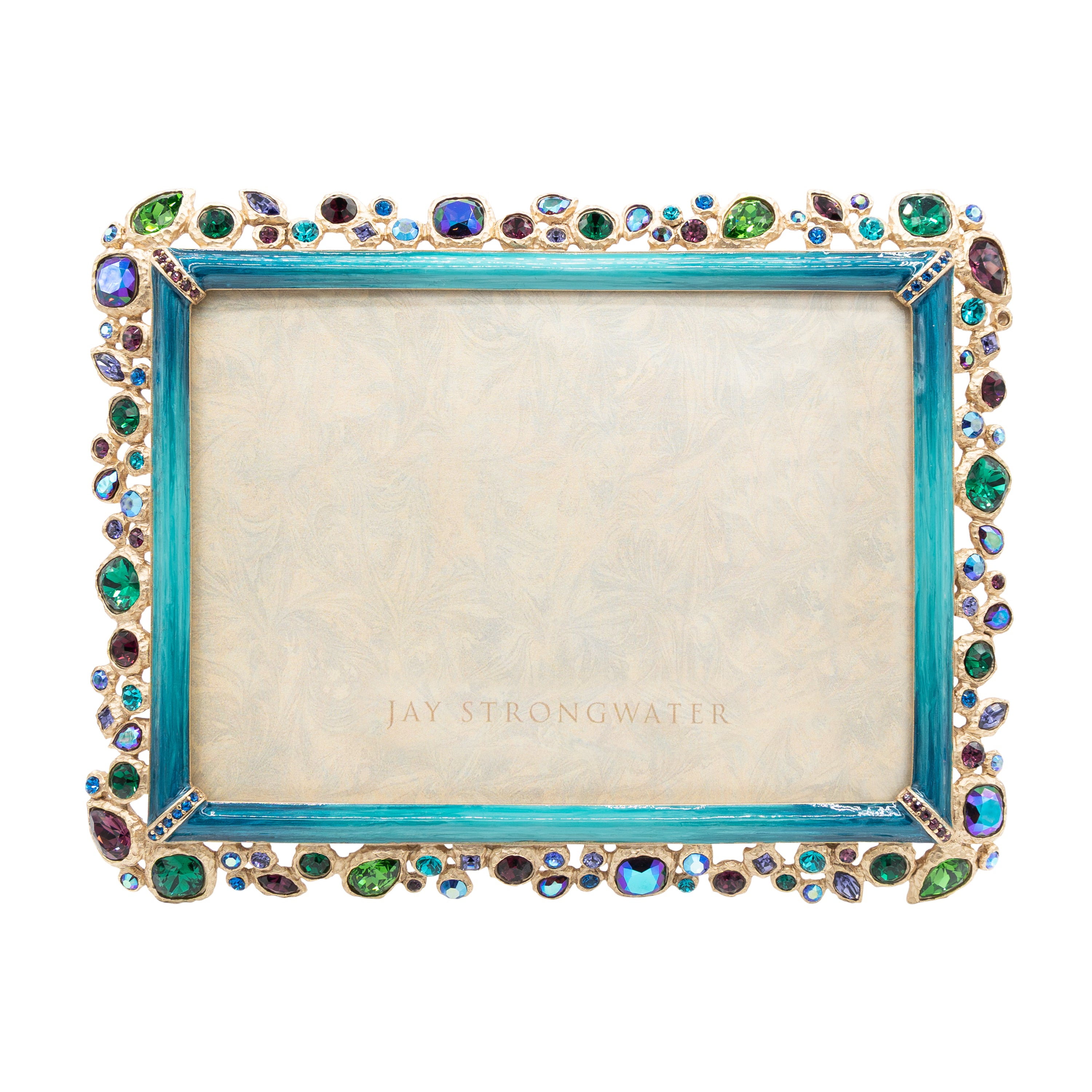 5" x 7" Peacock - Leslie Bejeweled Frame
