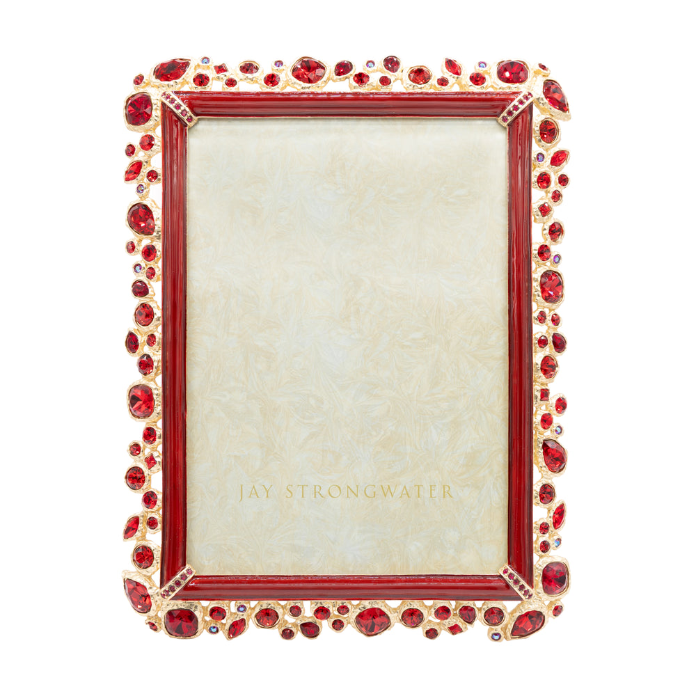 5" x 7" Ruby - Leslie Bejeweled Frame