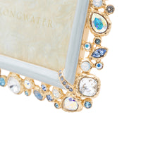 5" x 7" Baby Blue - Leslie Bejeweled Frame