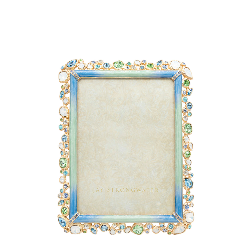 Leslie Bejeweled 5" x 7" Frame - Oceana