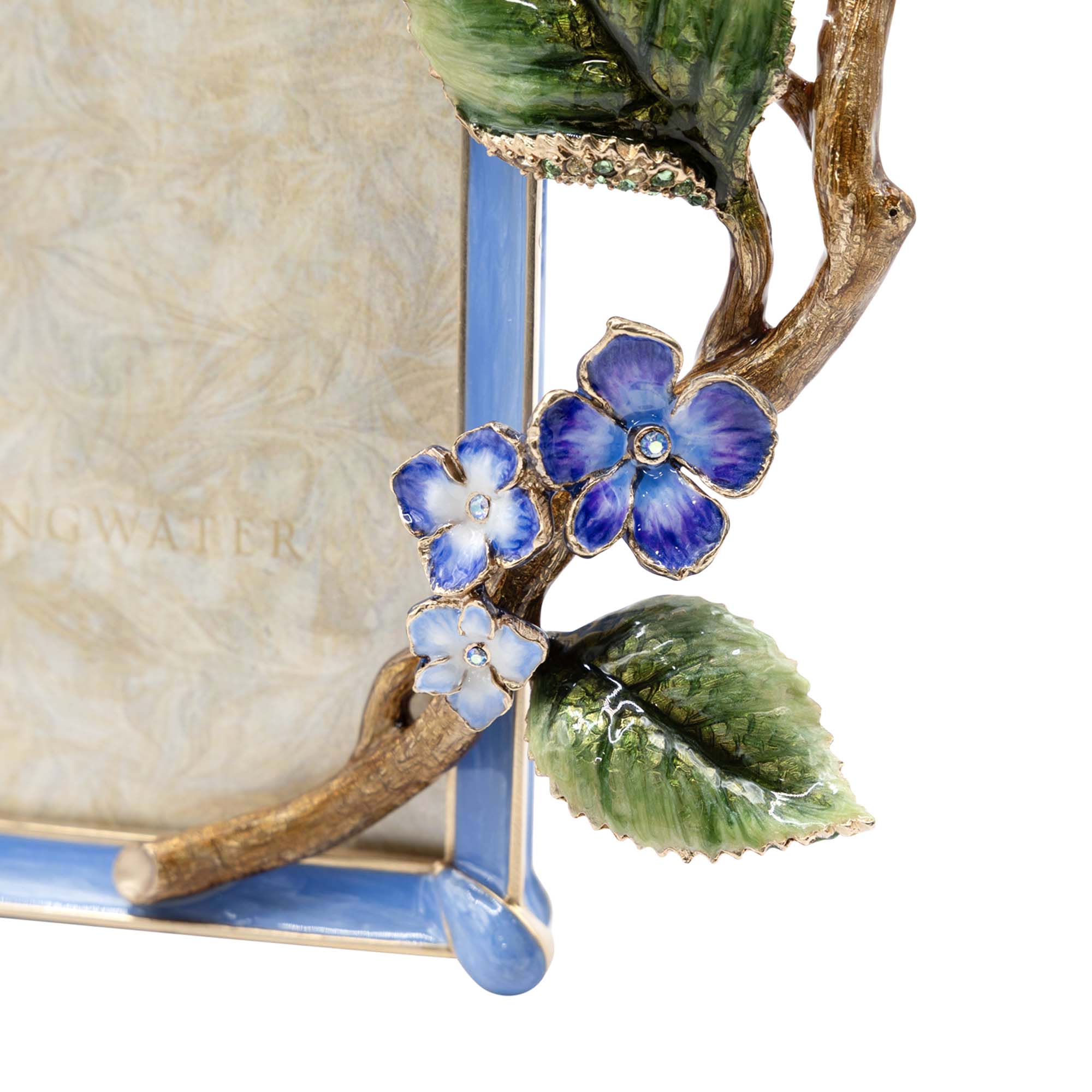 Gail Hydrangea 5”x7" Frame - Blue