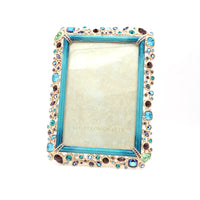4" x 6" Peacock - Emery Bejeweled Frame