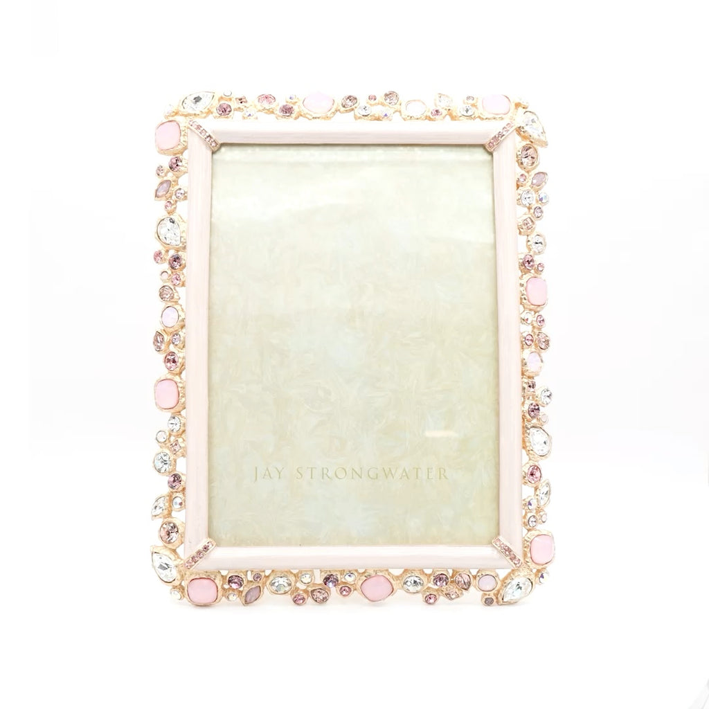 5" x 7" Baby Pink - Leslie Bejeweled Frame