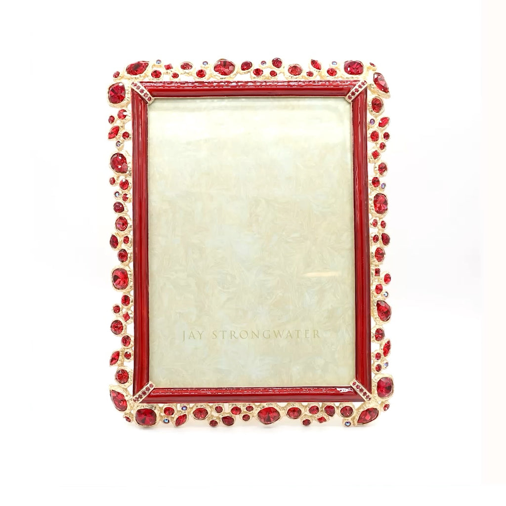 5" x 7" Ruby - Leslie Bejeweled Frame