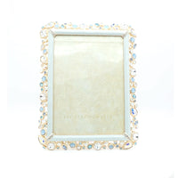 5" x 7" Baby Blue - Leslie Bejeweled Frame