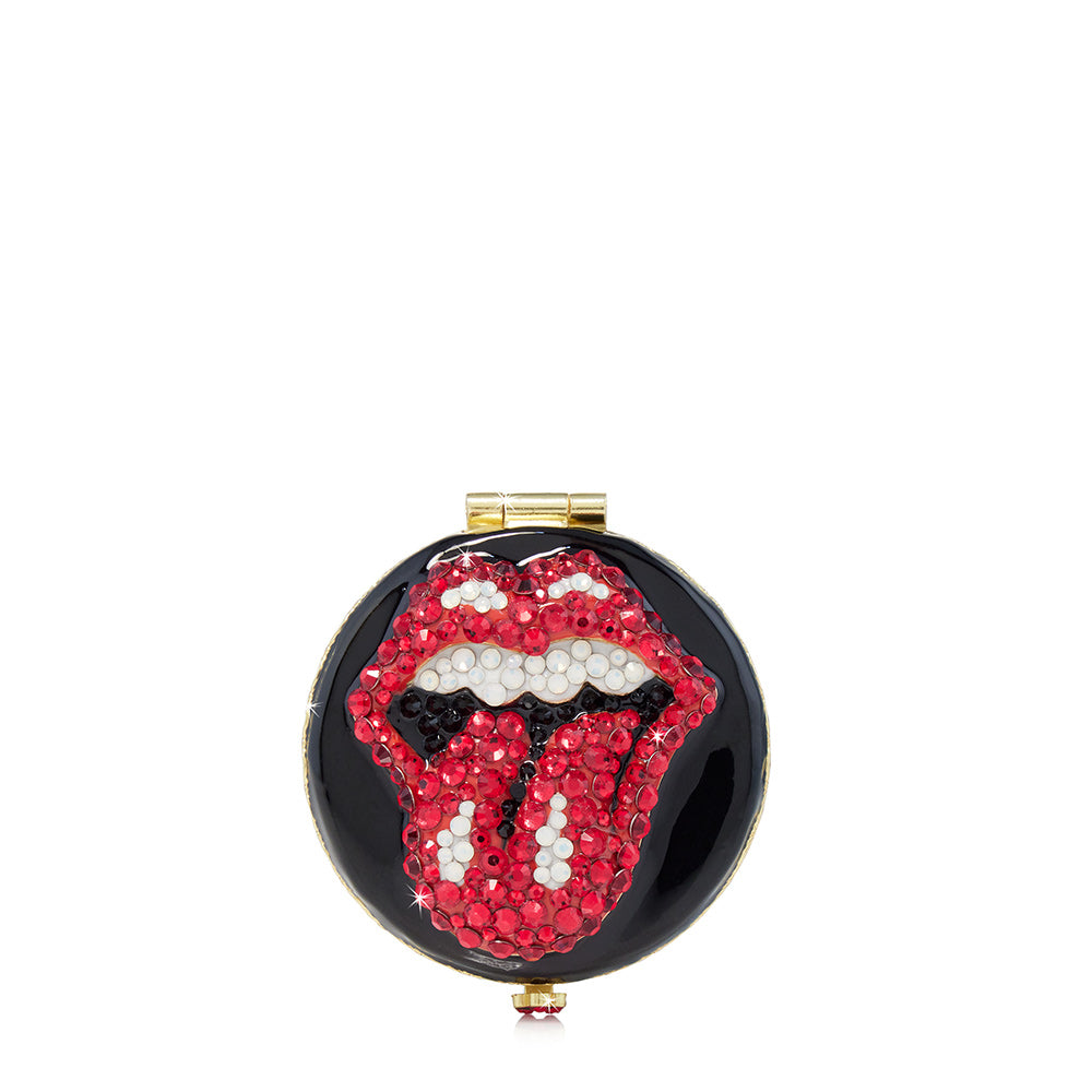 Rolling Stones Tongue Mirror Compact 