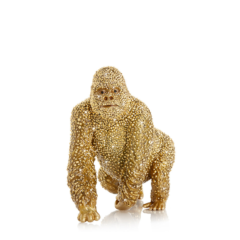 Gold - Gorilla - Statue